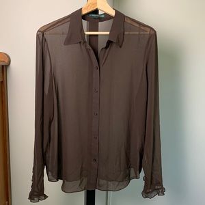 Silk Sheer Ralph Lauren Shirt